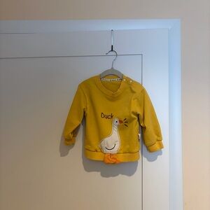 Yellow Duck Kids sweatshirt - 18 months